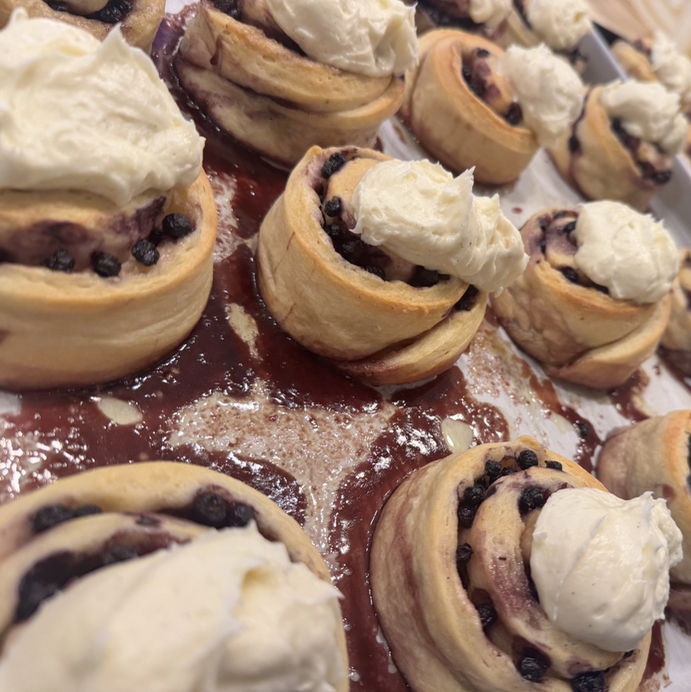 Blueberry Morning Rolls (Pack of 2)